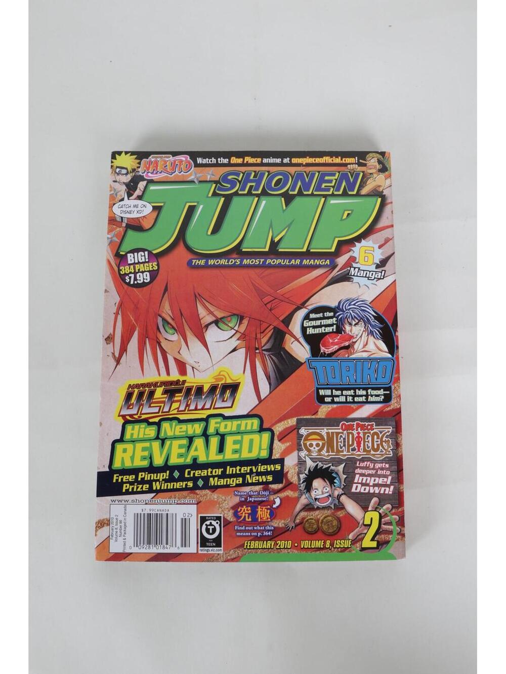 2010's Shonen Jump February Volume 8 Issue 2 Manga